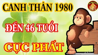 Tiết Lộ Chấn Động Tử Vi Tuổi Canh Thân 1980 LỘC Rơi Trúng Đầu Tiền Tiêu 5 Đời Không Hết
