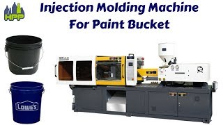 Injection Molding Machine for Paint Bucket