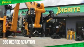 Engcon EC209 installed on JCB 5CX at Digrite.