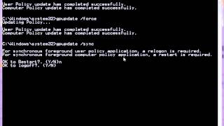 Using GPUpdate | Group Policy Tools