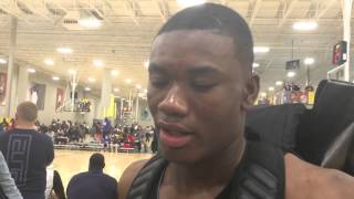 Ohio State target Markell Johnson at EYBL Indianapolis 04/23/16 - ELEVENWARRIORS.COM