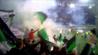 Auswärts Invasion der Fohlenelf in Rom - Zusammenschnitt