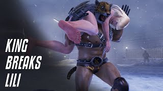 Tekken 7: King breaks Lili