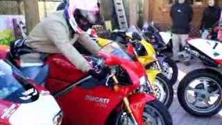 DUCATI 996　 998　CORSA 　ランチミーティング　ＩＮ　大阪