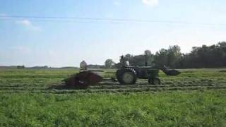 Last cutting of hay for 2009!