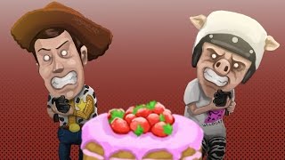 Gmod Prop Hunt Funny Moments - Birthday Cake Distraction!