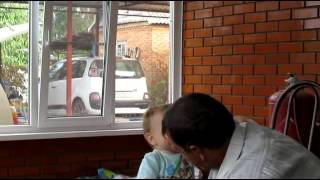25.08.2015 • Афоня капризничает • вяжем • в гостях у Олеся • Хуторянка