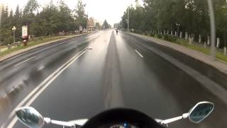 Прохват по Томску. Honda CBR 1000RR & Yamaha R6