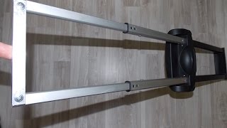 Ремонт телескопической ручки чемодана Saturn