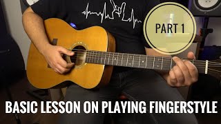 Fingerstyle Lesson in Hindi| Basic and Easy Lesson | Tips and Techniques To Play With Right Hand
