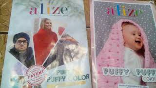 Обзор журналов Alize puffy. Схемы игрушек. Одежда собачке.