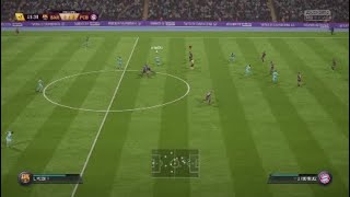 Fifa 18 Online Saison Achtelfinale Pokal Barcelona vs Bayern