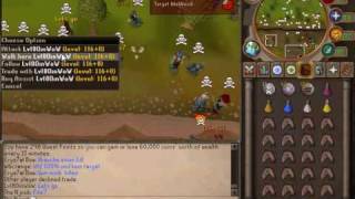 Runescape pvp/bh vid 1 - ags,claws,whip, dds spec ,combo's