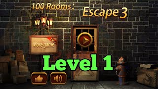100 Rooms Escape 3 Level 1 Walkthrough. Can You Escape The 100 Rooms 3 Level 1 Walkthrough.