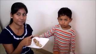 Chapathi ladoo / Leftover chapathi ladoo - in Tamil