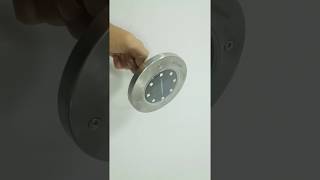 Spot Jardim Painel Solar Redondo Espeto 4w Quente Ip66 3000k