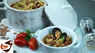 Pasta con cozze e fagioli, semplice e buonissima! – Primi piatti