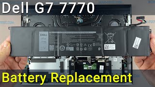 Dell G7 7700 Battery Replacement