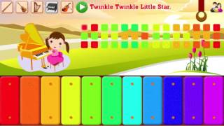 Kids Music: Piano, Xylophone, Violin and Guitar