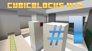 Прохождение карты Minecraft - CubicBlocks v1.3 / часть 1