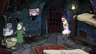 The Inner World The Last Wind Monk: Прохождение  #3 тюрьма