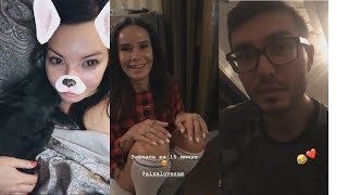 Ида Галич принимает у себя в гостях Айзу Анохину