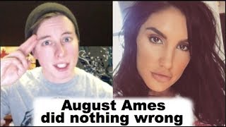 "August Ames Did Nothing Wrong" - A Gay Conservative Responds
