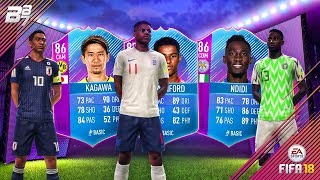 EVERY FESTIVAL OF FUTBALL SBC COMPLETED! 90 VIDAL 87 RASHFORD 86 NDIDI 86 KAGAWA! | FIFA 18