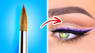 CLEVER BEAUTY HACKS FOR GIRLS AND MAKEUP IDEAS