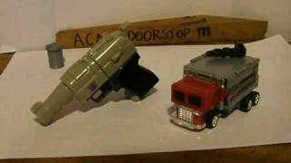 ROUGH DRAFT: Toy Review thing, Choro Q Prime and Megatron
