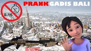 PUBG Mobile ► Jahilin Gadis Bali Pake Crossbow (PRANK BALI GIRL)