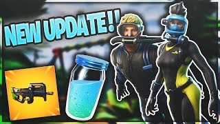 New Fortnite Battle Royale Update | Compact SMG Added | Playground Mode is Back | Material Changes