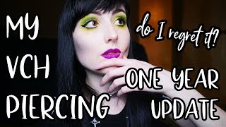My VCH Piercing One Year Later: is This Body Mod Worth it? [FAQ]