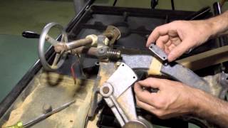 Repairing table saw depth adjustment