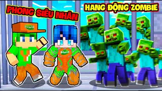 PHONG CẬN SIÊU NHÂN YOMOST GIẢI CỨU NGÔI LÀNG BỊ ZOMBIE ĐÁNG SỢ TẤN CÔNG TRONG MINECRAFT