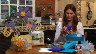 Centro de mesa para baby shower 3 de 3