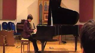 Chopin Etude op. 10 No 12 ( The Revolutionary ) Galin Ganchev - 14 years old