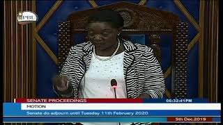 Senate Live Proceedings Today , 5th December 2019