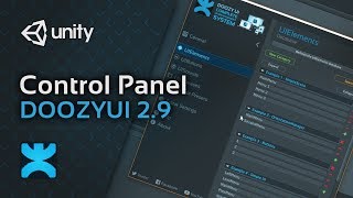 DoozyUI 2.9 - Control Panel - Complete UI Management System for Unity