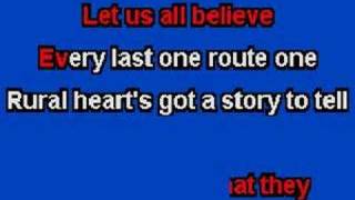 karaoke - famous In a small town