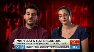 MKR's pasta-gate scandal