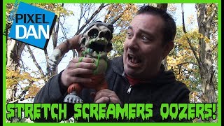 Stretch Screamers Oozers Drooler Slime Monster Toy Video Review