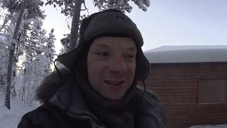 Креативный обогрев зимней палатки