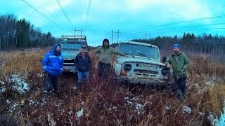 УАЗ и Nissan Patrol 260 по старинным дорогам