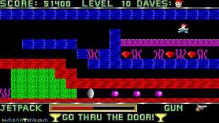 Dangerous Dave /// level 1-10 (+ 4 warp zones)