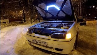Сделал из ДХО подсветку капота и багажника! при открытии, Будни тазовода #21