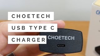 CHOETECH USB Type C Charger, CHOE 5V/3A 15W Rapid Wall Charger