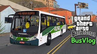 GTA SA BusVlog: Neobus Mega Plus Vovo B270f - Coletivo Padrão Transportes Flores RJ