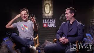 LA CASA DE PAPEL interviews (MONEY HEIST) with Pedro Alonso & Rodrigo de la Serna Pt. 4 on Netflix
