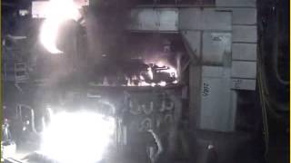 TAGMET пуск ДСП-150 28-06-2013 Скачивание шлака